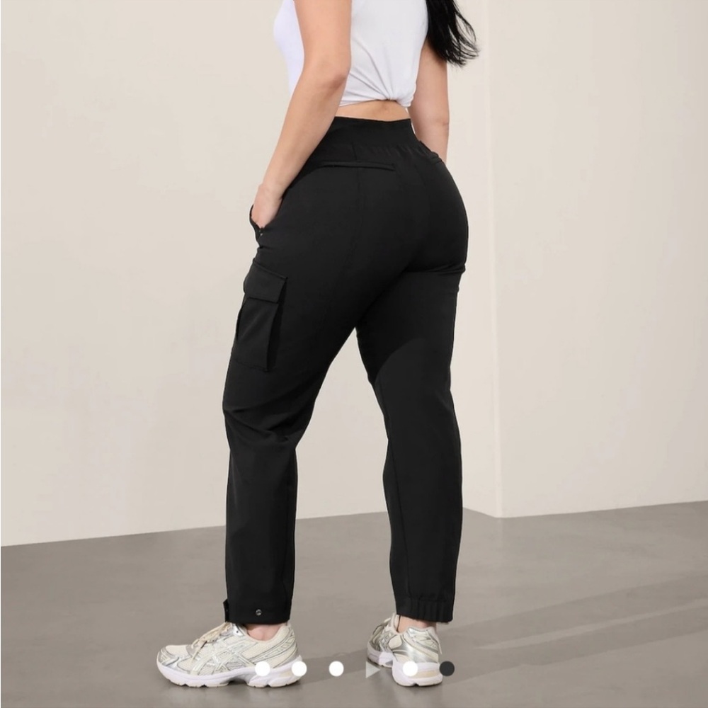 Athleta Blue Cargo Joggers
